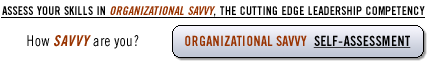 Organization Savvy Self-Assessment